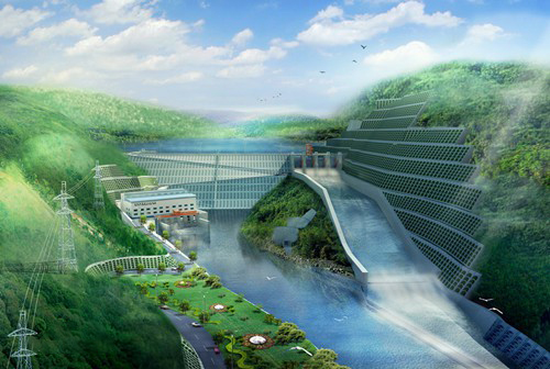 成都老挝南塔河1号水电站项目